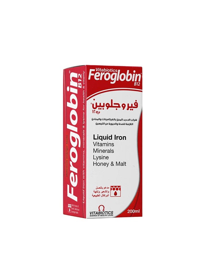Feroglobin Feroglobin Liquid 200 Ml 