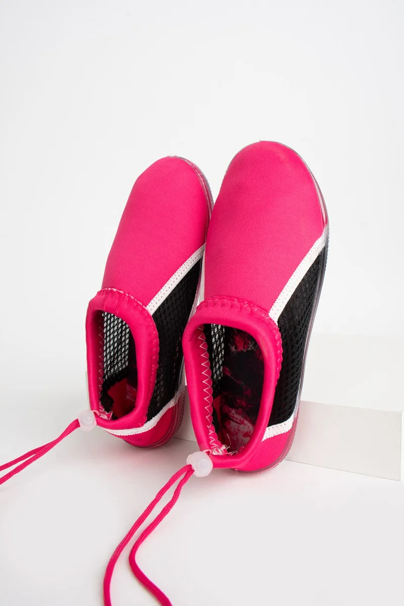 Pembe Potin Pink Sole Thick Comfortable Sea & Pool & Beach Women's Shoes Z-666
