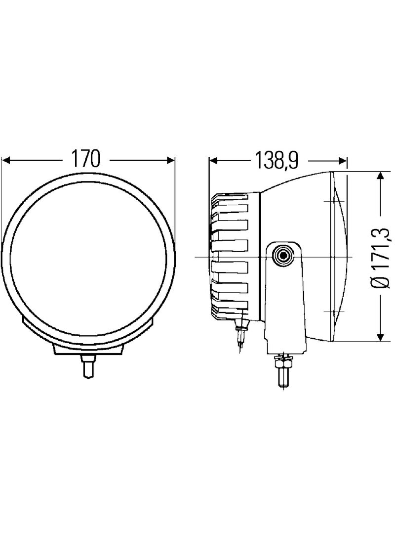 هيلا D1S LUMINATOR مصباح زينون صغير الحجم - 1F3 009 094-311 - Image 2