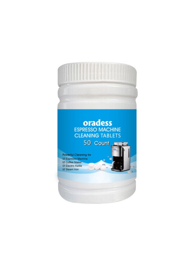 اوراديس أوروبا والولايات المتحدة منظف تلقائي عالمي لآلة القهوة، مزيل عسر الشاي، منظف زجاجات فوار، 50 حبة - Image 1