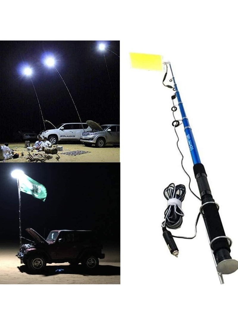 Portable Outdoor Multifunction Led Storage  Lantern Camping Lamp Light with Remote Control for Car Travel Self Driving Travel for Fishing Outdoor - Image 1