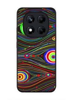 Stylizedd For Xiaomi Redmi Note 14 Pro 4G 4G Case,Slim fit Camera Protection, Shockproof Thin Phone cover  - Peacock Eyes  - Image 1