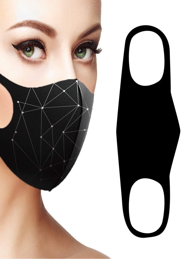 Silstar Washable, Reusable, Breathable, Flexible fit Polyurethane Face Mask for Men & Women fit for Walking, Running, Cycling, Driving etc (Pack of 2) - Image 4