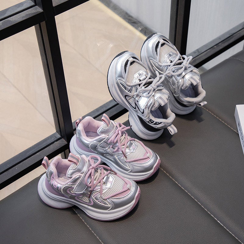 Mesh Sneakers Lightweight Flexible Sole Walking Shoes For Kids Indoor And Outdoor Activities - Image 2