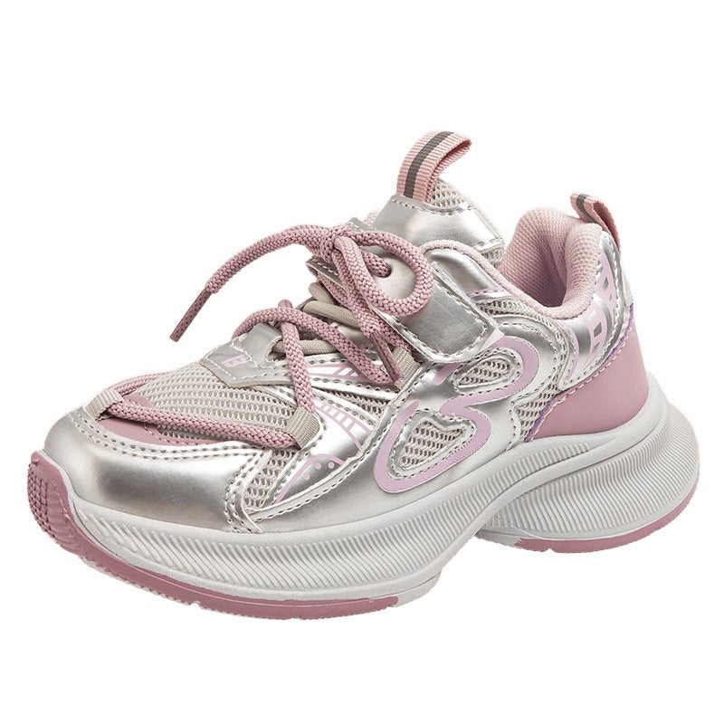 Mesh Sneakers Lightweight Flexible Sole Walking Shoes For Kids Indoor And Outdoor Activities - Image 4