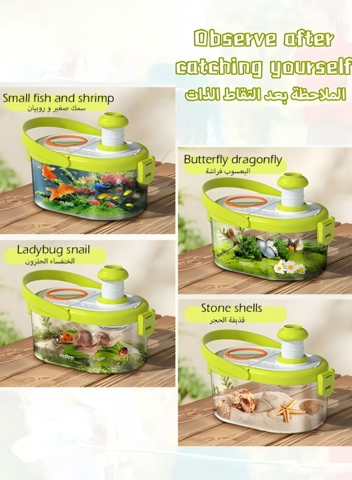 Science Set Toys For Kids,Insect Observation Boxes,Magnifying Glass Viewer,Insect Habitat, Bug Watch Feeding Box, Specimen Making Tools,Children's Early Learning Toys - Image 4