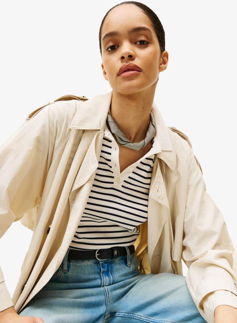 تومي هيلفيغر وشاح خفيف بشعار - Image 2