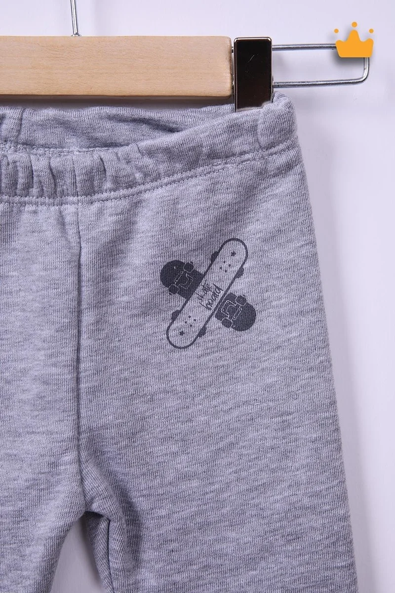 بينو بيبي Babyhola 6-24 Months Skateboarding Baby Boy Tracksuit 12044