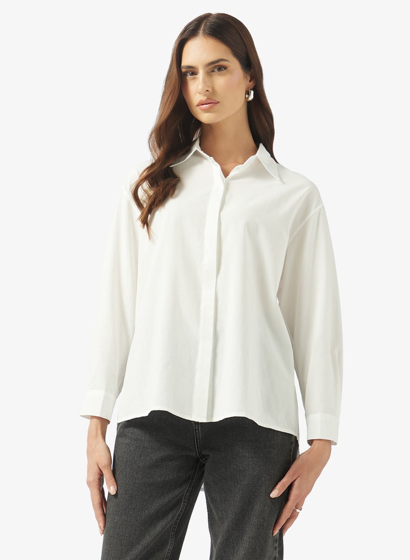 ELLA Shirt With Cape - Image 1
