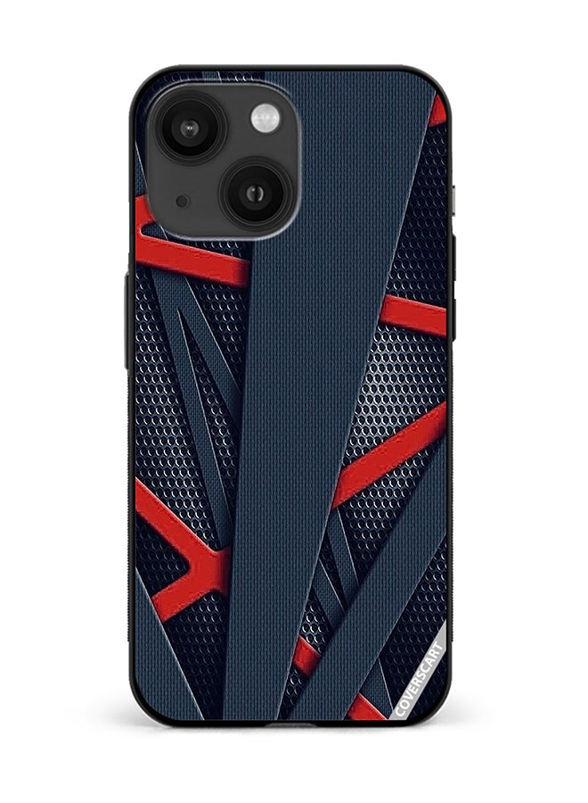 Protective Case Cover For Apple iPhone 14 Plus Abstract Design Multicolour