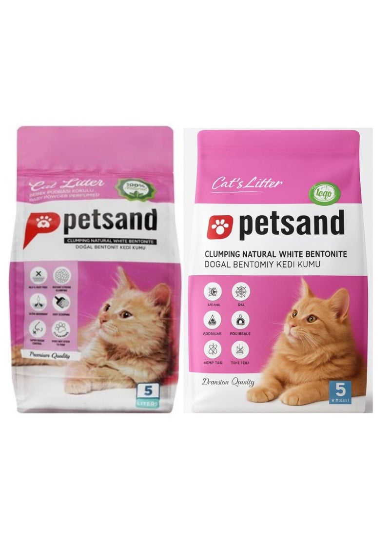 CATFUN Plus Petsand Cat Litter Double Pack (Any 2 Scents) 5 Liters Each from Pets Zone - Image 2