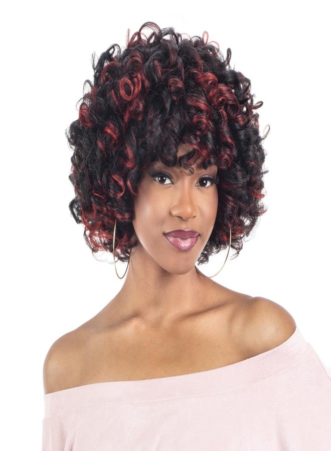 شيك-ان-جو Shake-N-Go - NATURAL ME WIG - FLEXI-ROD CURL (DARKGREY) - Image 1