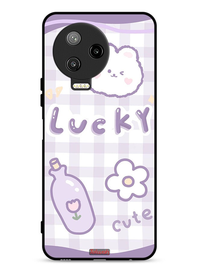 Tolwak Infinix Note 12 Pro 4G Protective Case Cover Lucky Cute - Image 1