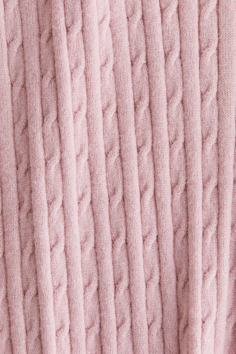 H&M Flared cable-knit leggings