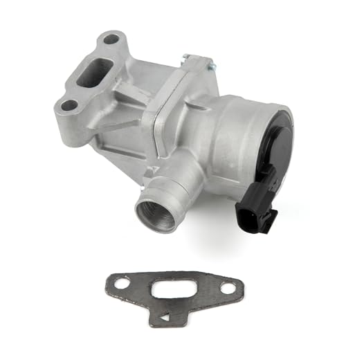 Baxzl Secondary Air Injection Check Valve with Gasket for GMC Envoy XL XUV Chevy Trailblazer EXT Buick Rainier 2004 2005 Oldsmobile Bravada 2004 Saab 9-7x 2005 4.2L L6 Replaces 12575655 214-2222 - Image 1