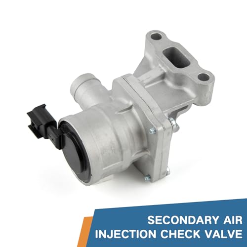 Baxzl Secondary Air Injection Check Valve with Gasket for GMC Envoy XL XUV Chevy Trailblazer EXT Buick Rainier 2004 2005 Oldsmobile Bravada 2004 Saab 9-7x 2005 4.2L L6 Replaces 12575655 214-2222 - Image 2