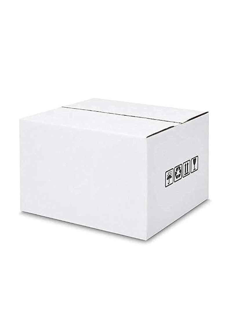 Generic 3-Ply Cardboard Carton Box - 30x25x25 cm - Effortless Shipping and Storage(pack of 10) 
