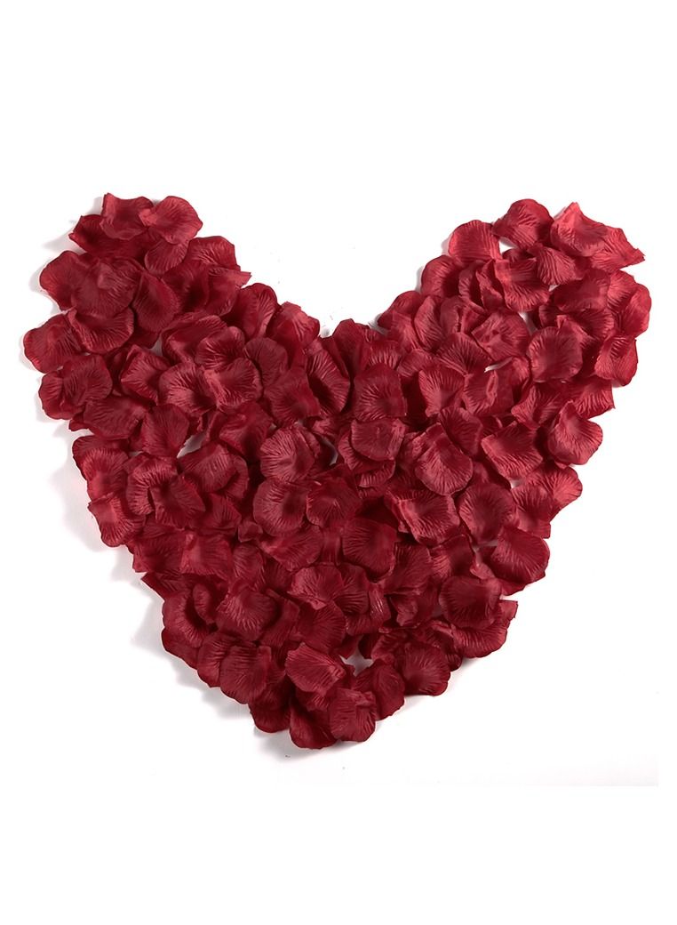 HOMESTAR 1000 Pieces Artificial Rose Petal Set For Wedding Party Event Decorations - Image 1