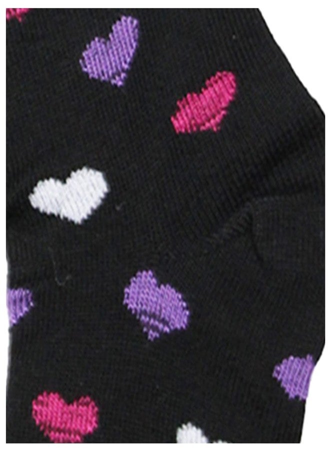 Neska Moda Baby Boys & Girls 2 Pair Knee High Socks/Long Socks/Stockings For 2 to 3 Years (Black,Multicolor)-SK980andSK1113 - Image 4