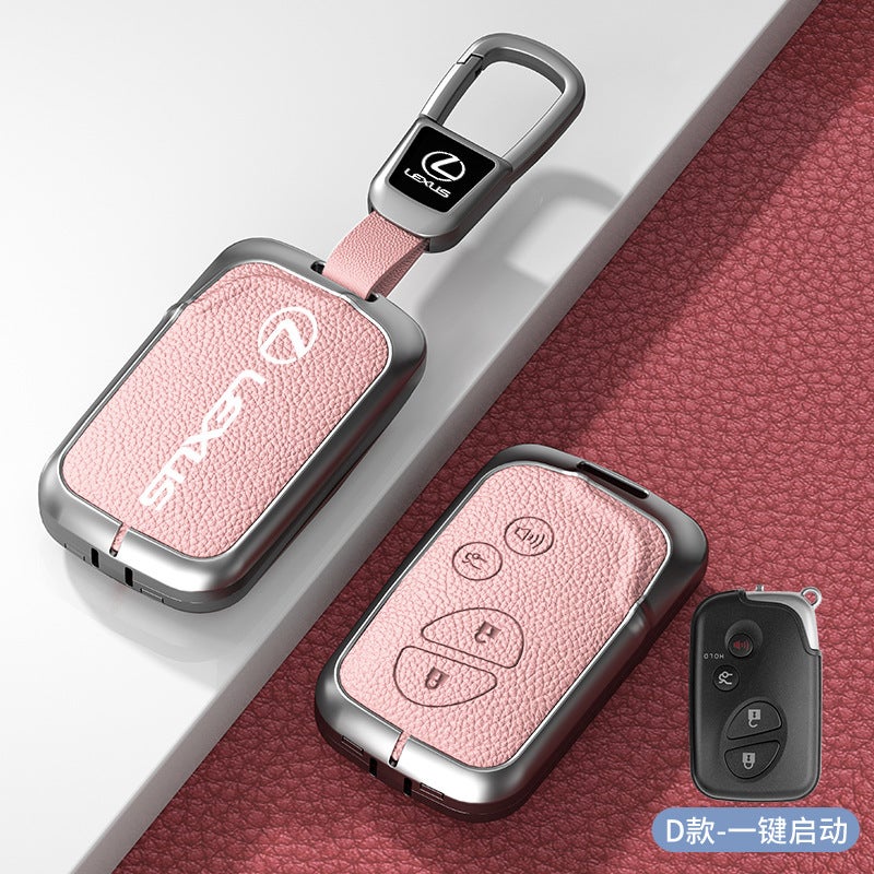 LEXUS Luxury Zinc Alloy Key Case for Lexus Models - Compatible with ES200, ES300H, RX300, RX350H, NX260, and more - Image 1
