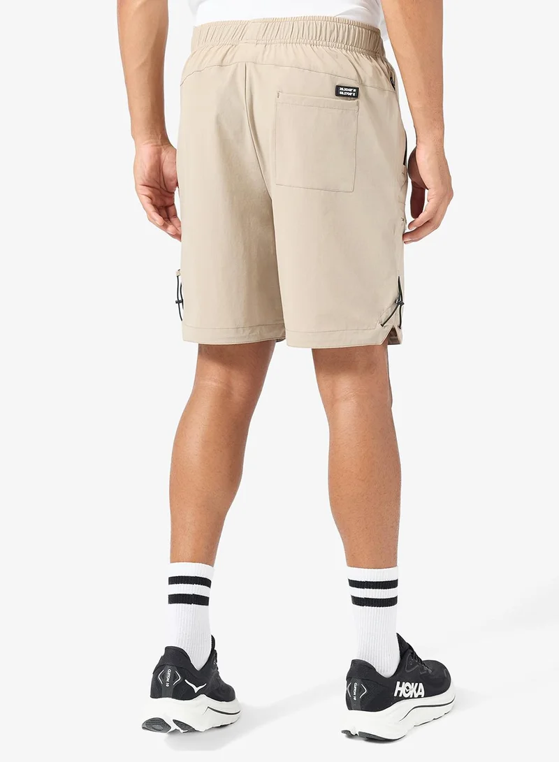 Sun And Sand Sports Beige Men's Urban Shorts for Men | Best Price UAE