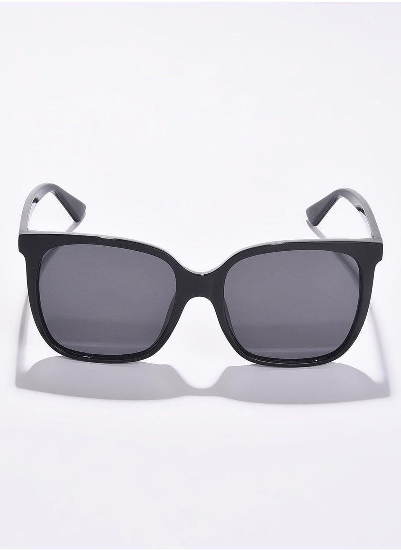Haute Sauce Black Lens Black Butterfly Sunglasses  - Image 3