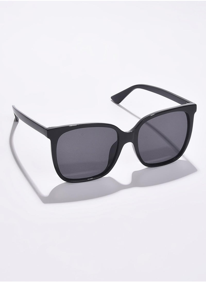 Haute Sauce Black Lens Black Butterfly Sunglasses  - Image 1