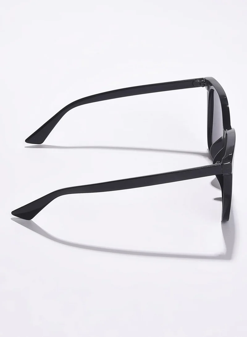 Haute Sauce Black Lens Black Butterfly Sunglasses