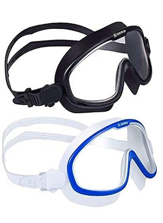 Overa Swim Goggles For Adult with Intergrated Ear Plugs, Big Frame Competition Professional Swim Goggles Swimming, Anti-fog Diving Goggles Swimming Goggles for Surfing, Kayaking. - Image 4