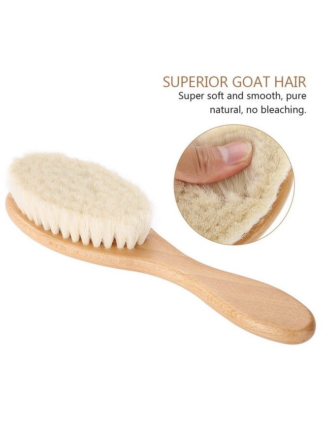Filfeel Hair Cleaning Brush Restore Shine And Texture Hair Brush For Women Men Soft Natural Bristles Brush With Natural Wood Handle For Thin And Fine Hair Improve Growth - Image 4