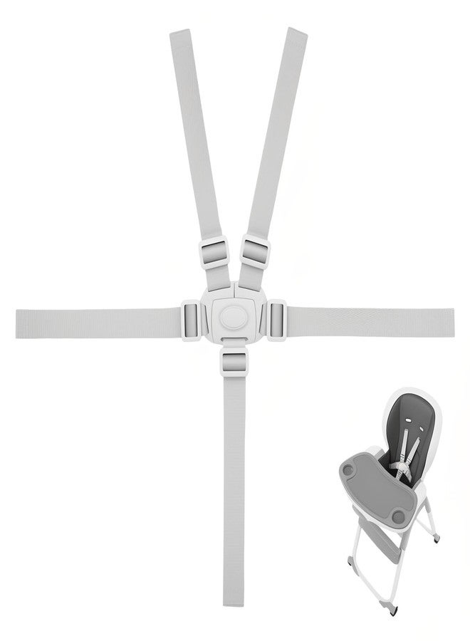 CLLFUU Compatible with Ingenuity Replacement Straps,Adjustable 5 Point High Chair Straps Replacement Compatible with Ingenuity and Most 5 Point High Chairs. - Image 1