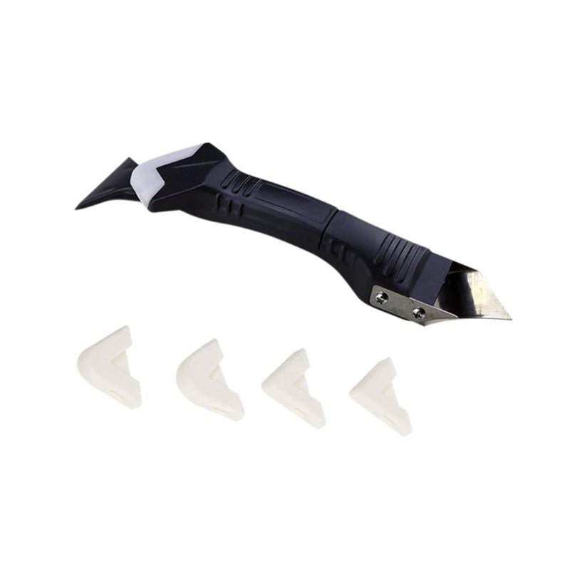 Futaba Silicone Sealant Spreader Spatula Tool Black - Image 1