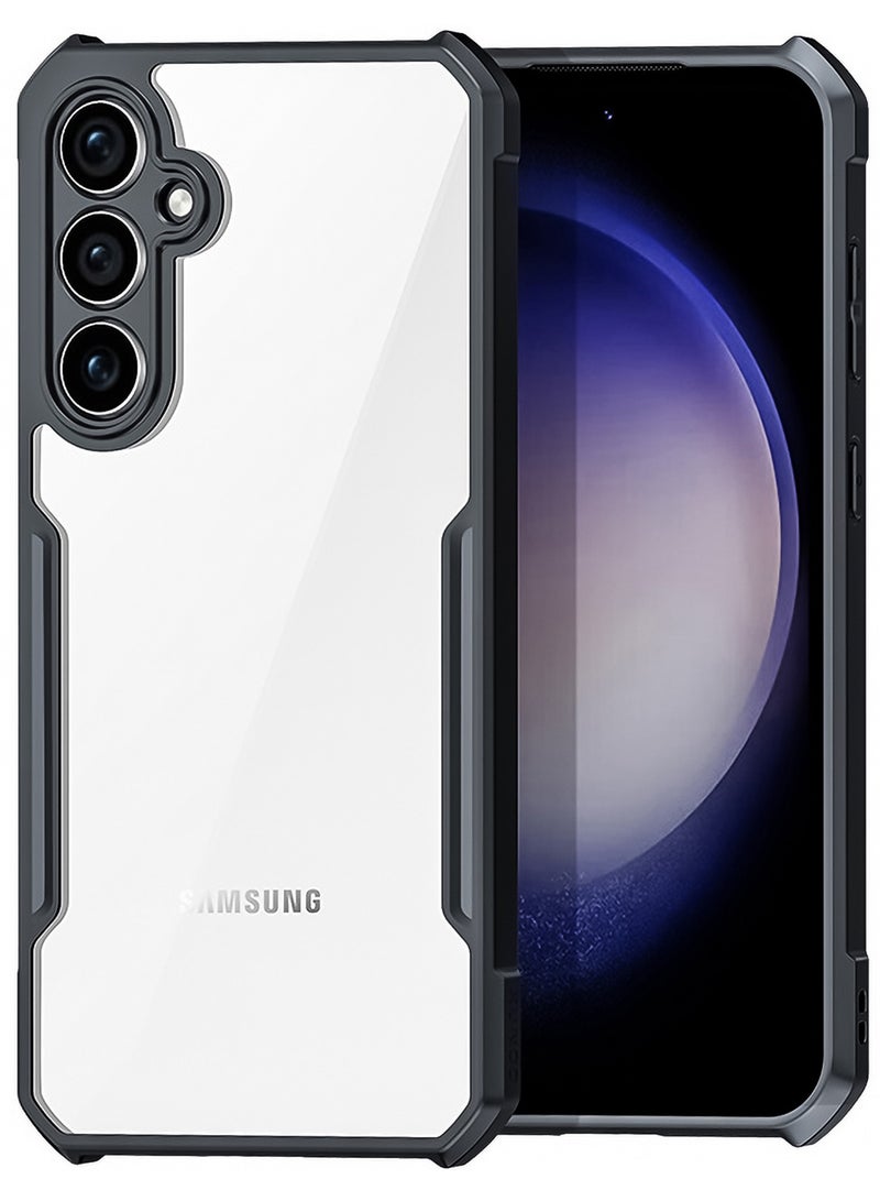 XUNDD For Samsung Galaxy A35 Cover, Camera Lens Protection Back Cover, TPU Shockproof Airbags Bumper Mobile Phone Case, Anti-Yellowing Slim Fit Protective Casing - Image 1