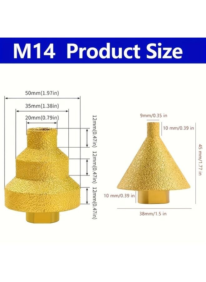 New Generation Brazing Hole Chamfering Tool Diamond Coated 20mm 35mm 50mm For Tile Marble - Image 4