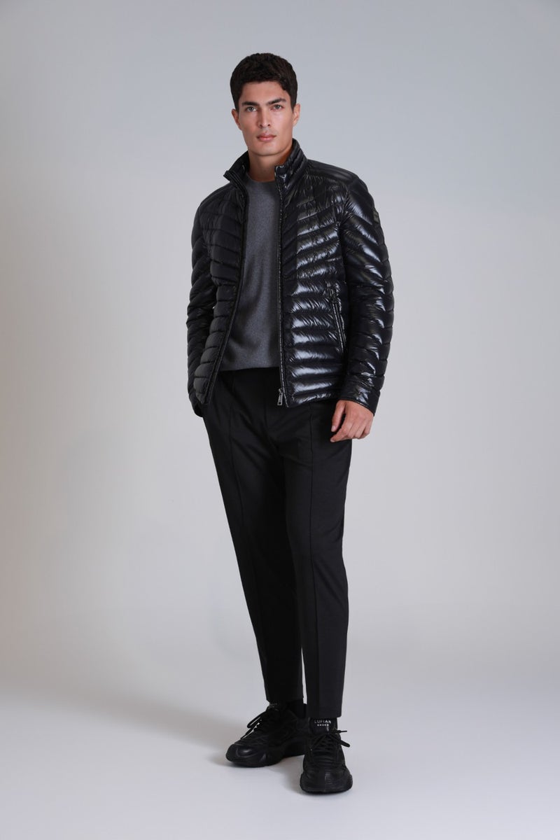 Lufian Luc Goose Down Men's Coat Black  - Image 4