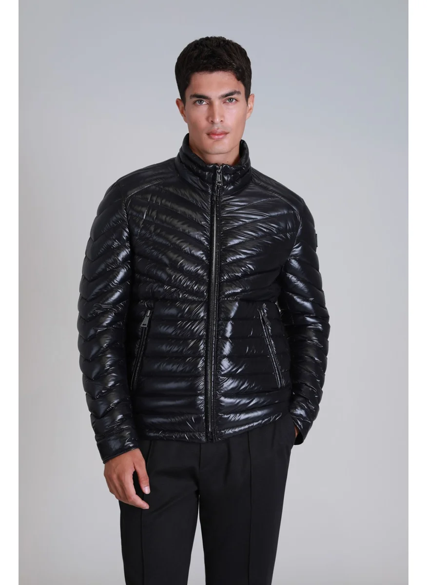 لوفيان Luc Goose Down Men's Coat Black