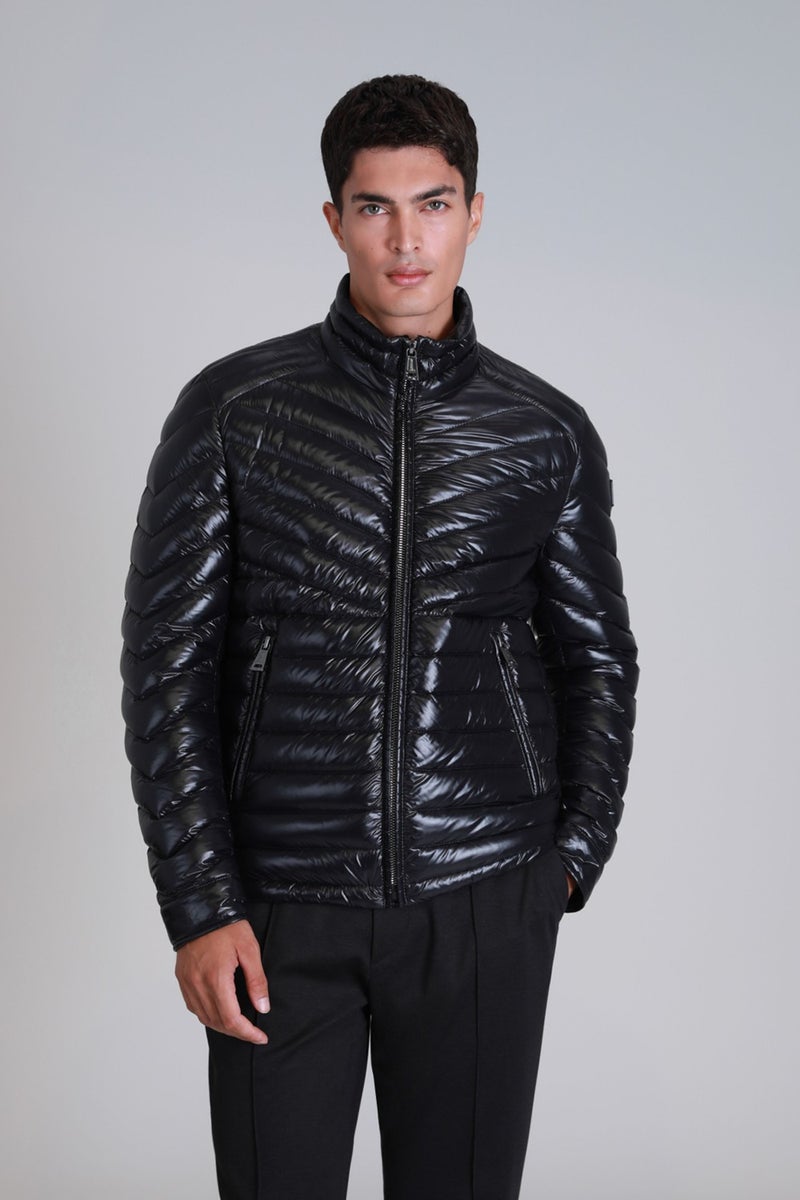 Lufian Luc Goose Down Men's Coat Black  - Image 5