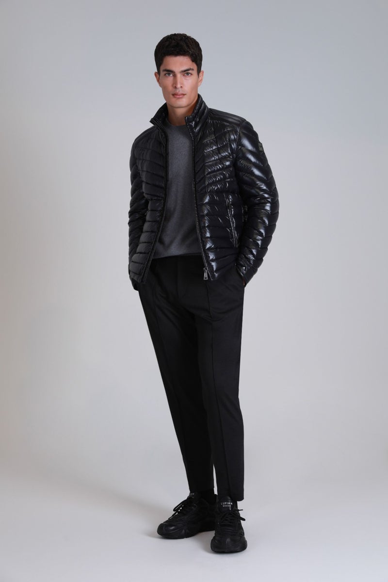 Lufian Luc Goose Down Men's Coat Black  - Image 1