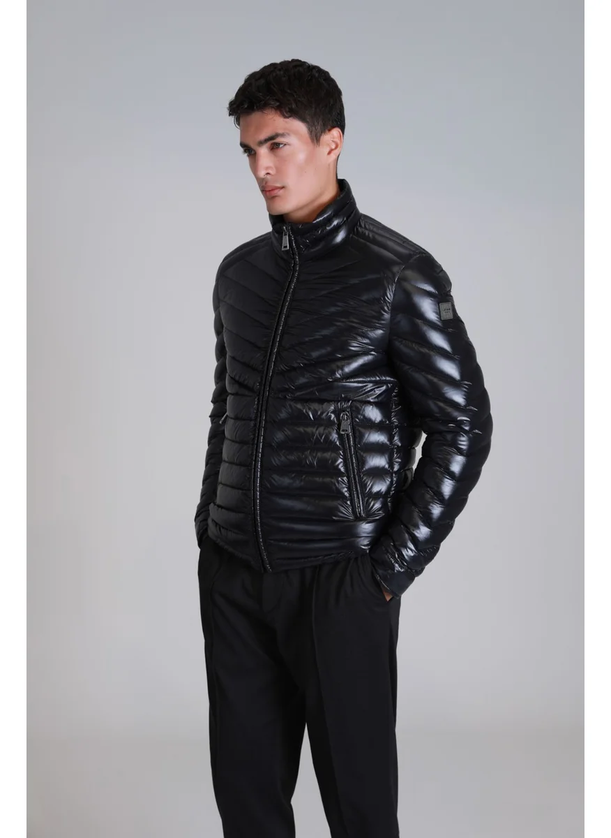 لوفيان Luc Goose Down Men's Coat Black