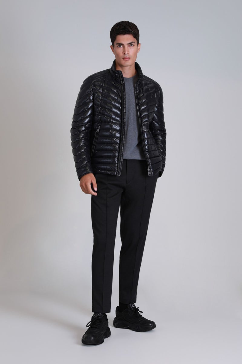 Lufian Luc Goose Down Men's Coat Black  - Image 2