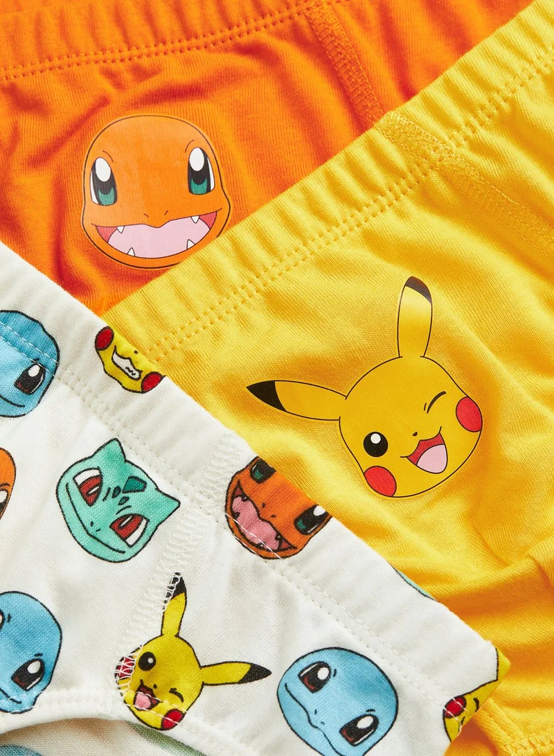 H&M Kids 5 Pack Printed Briefs