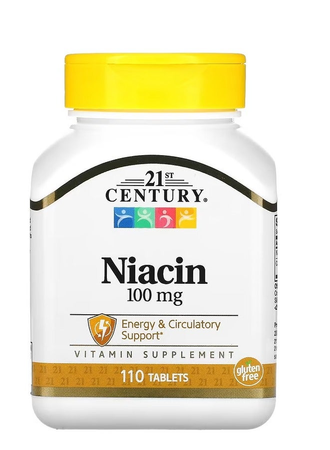 القرن الحادي والعشرون نياسين، 100 ملجم، 110 قرص - Image 1