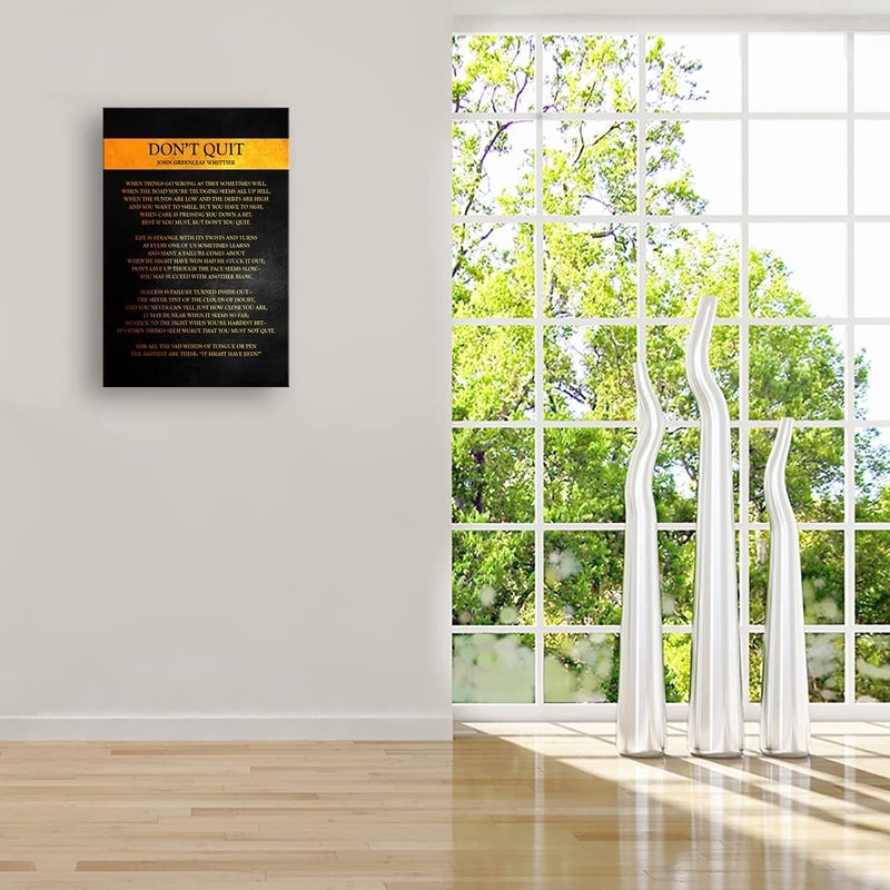 Busmko Don't Quit Motivational Wall Art - Image 4
