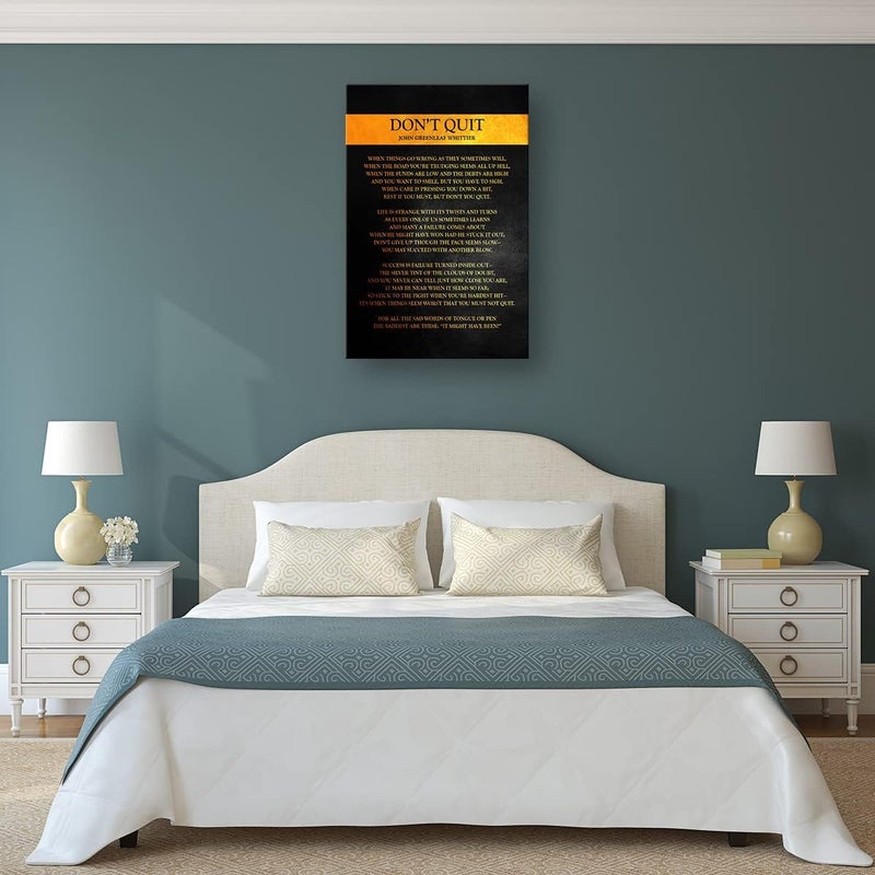 Busmko Don't Quit Motivational Wall Art - Image 2