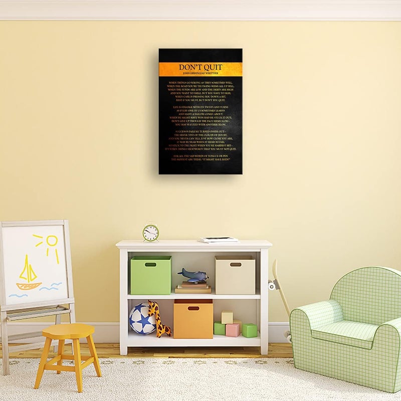 Busmko Don't Quit Motivational Wall Art - Image 5