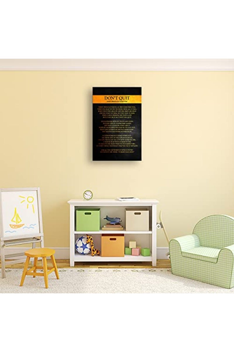 Busmko Don't Quit Motivational Wall Art - Image 5