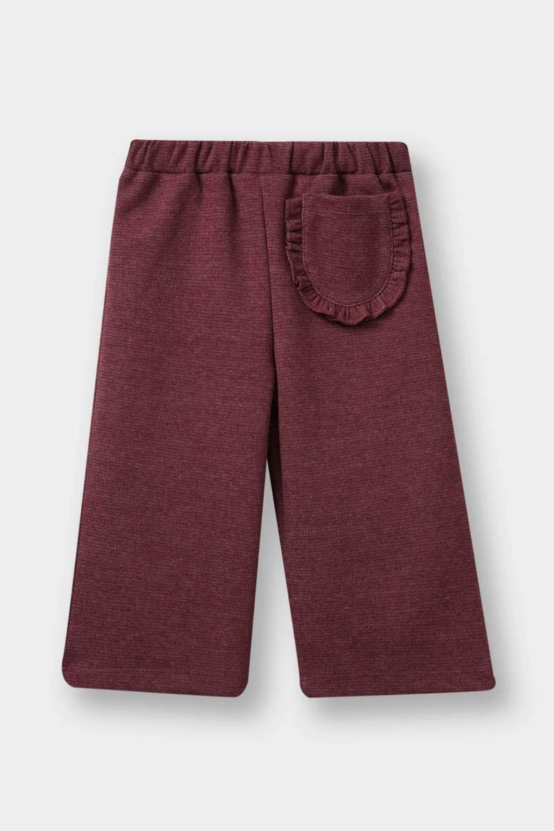 ديفاكتو Baby Girl Elastic Waist Trousers