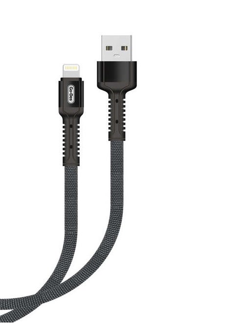 Go-Des Lightning Fast Data Cable 2 Meter GD-UC529iP - Black