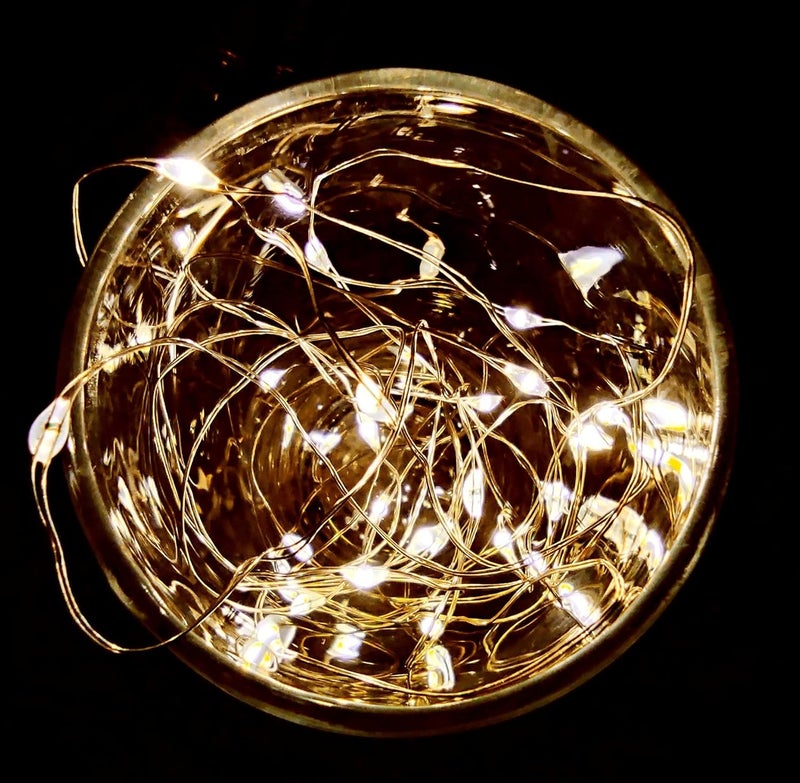 K3 Wire String Fairy Lights Waterproof 30 LED Powered by 2AA Battery 3 MeterWarm WhitePack 4 - Image 5
