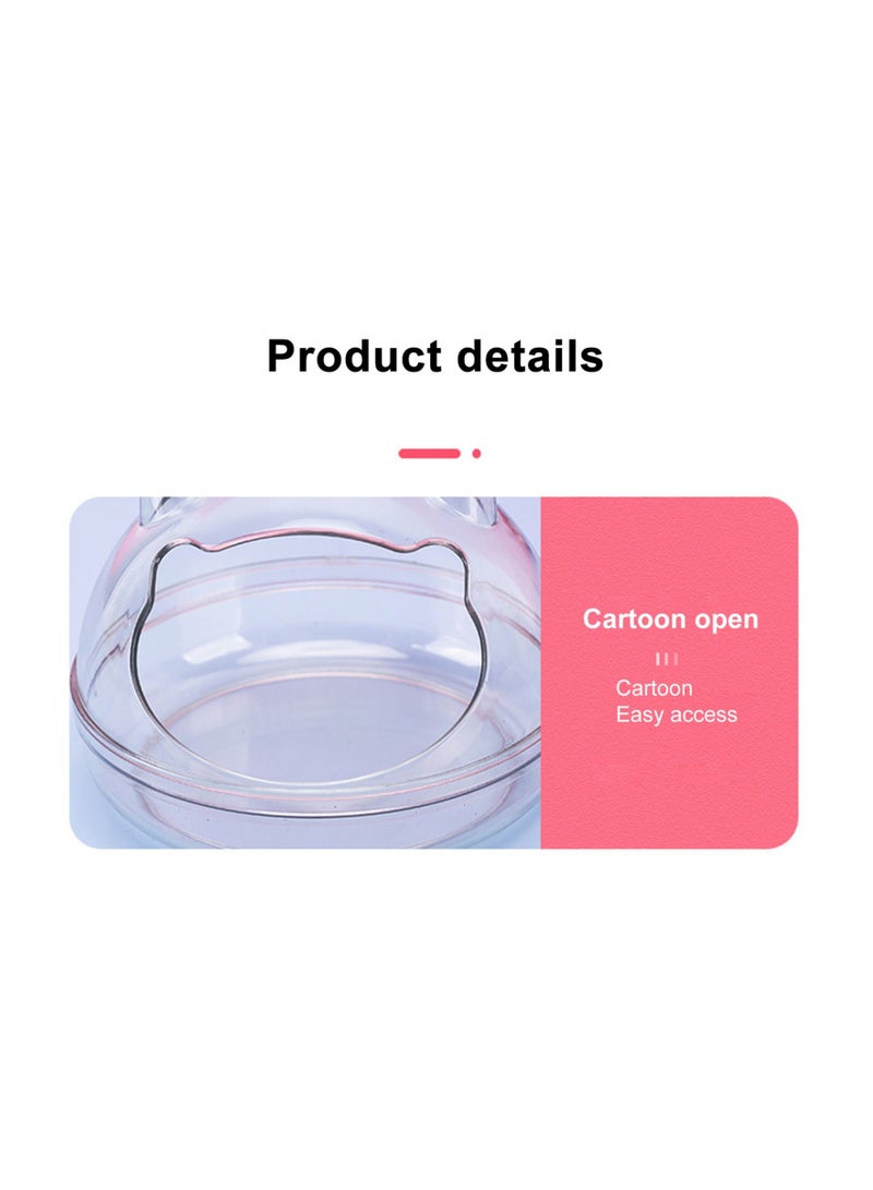 Transparent Mini Hamster litter tray Small Animal Toilet Cage Accessories - Image 4